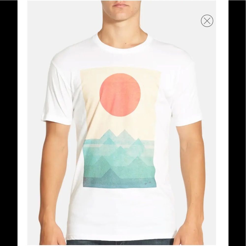 Threadless Seaside Sunset Graphic Tee - Picture 3 of 9
